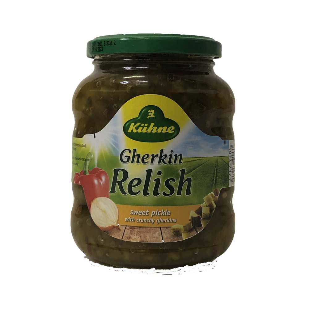 Kuehne Sweet Pickle Relish Mustard Sauce 370g - Dutchy's European Market