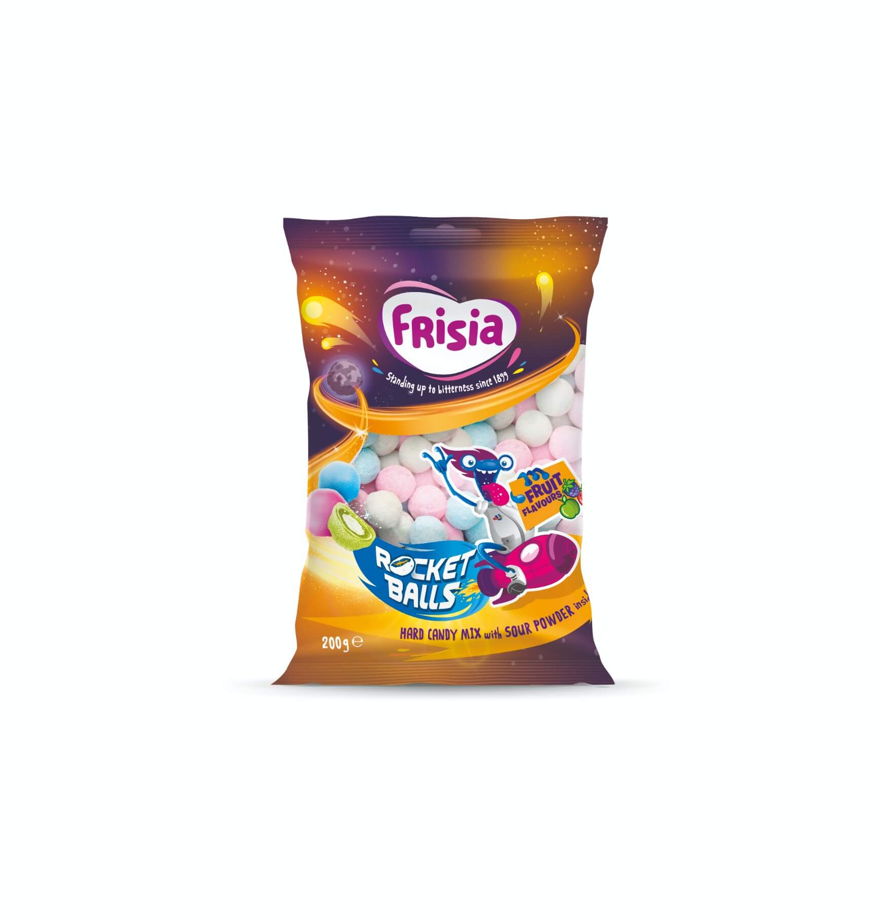 Frisia Rocket Balls Fruit Mix 200g - Dutchy's European Market