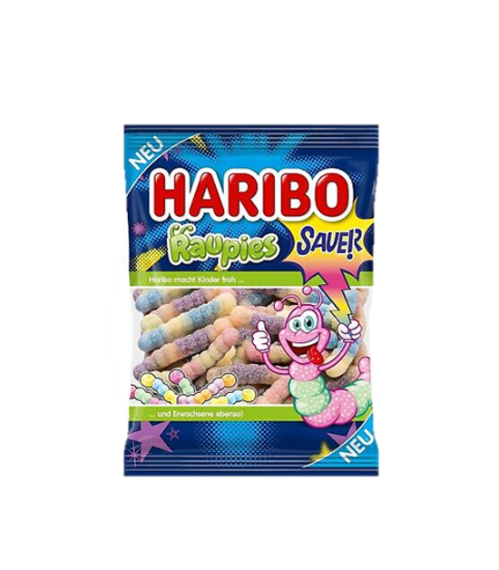 Haribo Sour Caterpillar 160g
