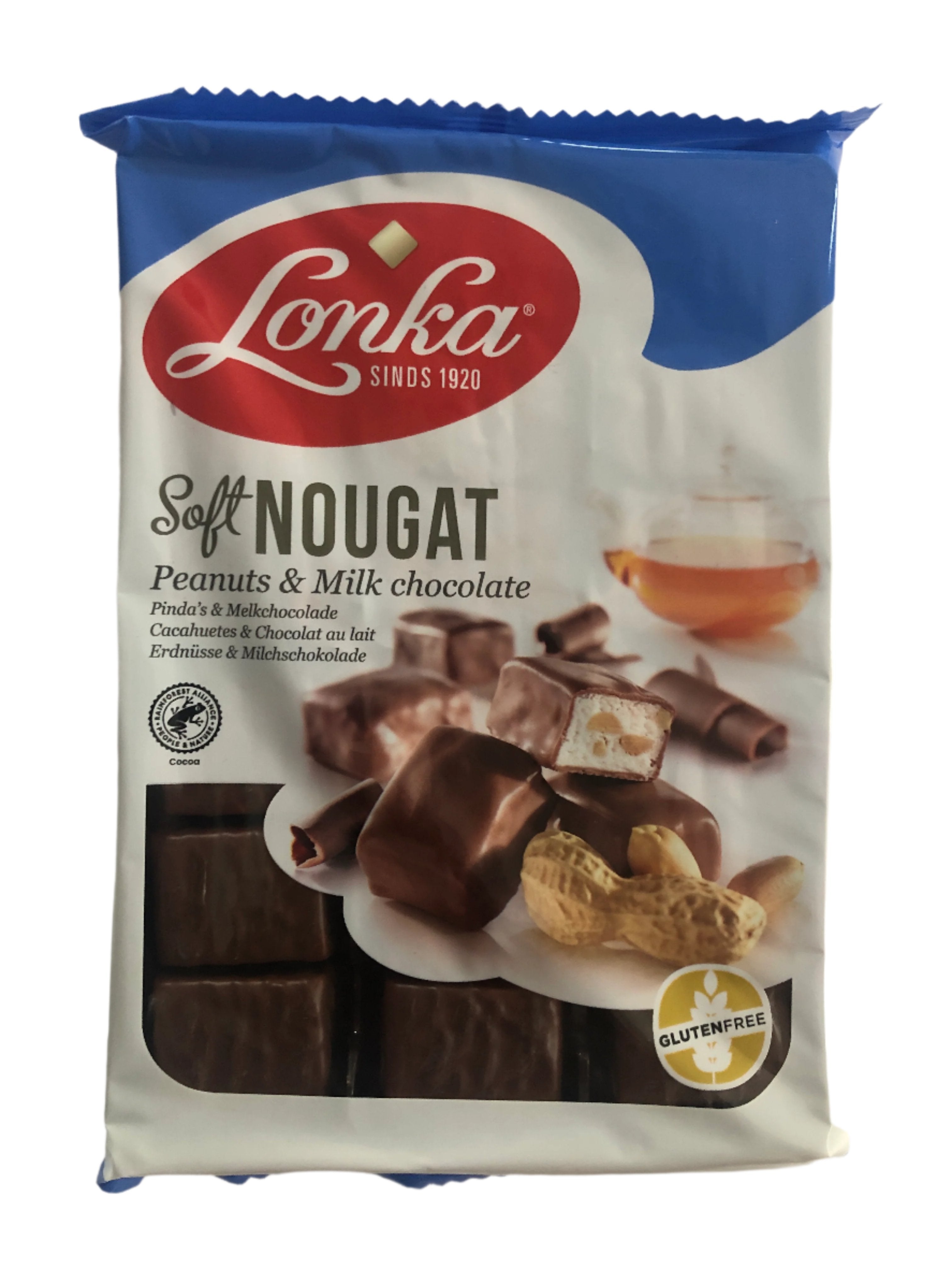 Lonka Soft Nougat Milk Chocolate 220g