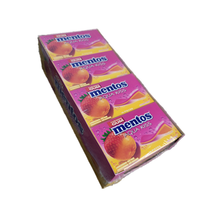 Mentos Aqua Kiss Gum Strawberry/Mandarin SF 26g - Dutchy's European Market