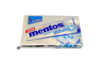 Mentos White Gum 5pk SF 66g - Dutchy's European Market