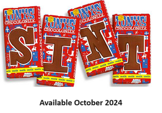 Tony's Chocolonely Chocolate Letters 180g - Dutchy's European Market