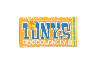 Tony's Chocolonely Bars Dark Lemon Caramel 180 g - Dutchy's European Market