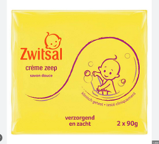 Zwitsal Baby Soap 2pk 90g