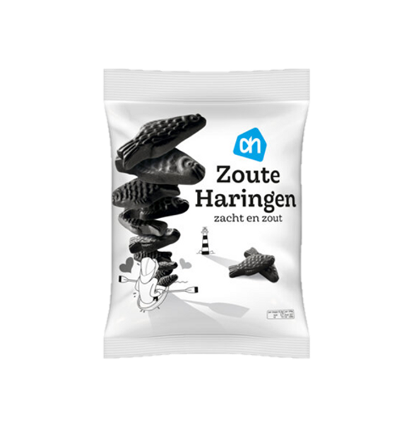 Albert Heijn Salty Soft Herring Licorice 350g - Dutchy's European Market