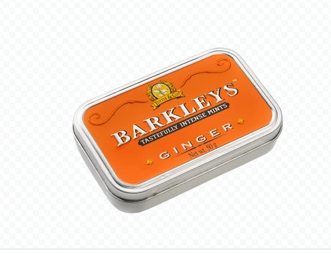 Barkley's Intense Mints Ginger 50g