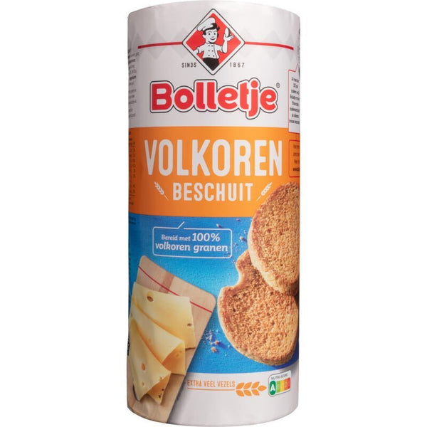 Bolletjes Rusk Whole Wheat 100g - Dutchy's European Market