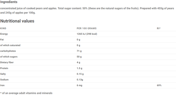 Canisius Pear/Apple Spread 450g - Dutchy's European Market