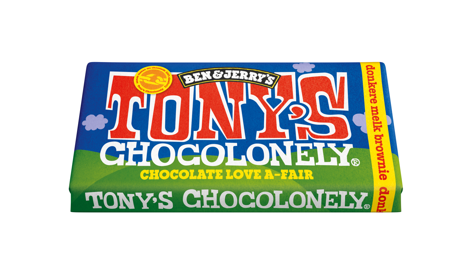 Tony's Chocolonely Bars Dark Brownie 180 g - Dutchy's European Market