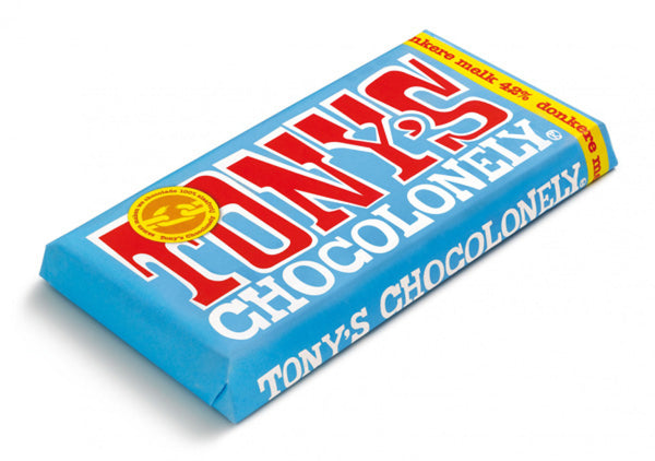 Tony's Chocolonely Bars Milk/Dark 42% 180 g - Dutchy's European Market