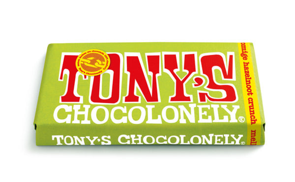 Tony's Chocolonely Bars Dark Hazelnut Crunch 180 g - Dutchy's European Market