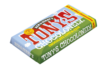Tony's Chocolonely Bars White Strawberry Cheesecake 180 g - Dutchy's European Market