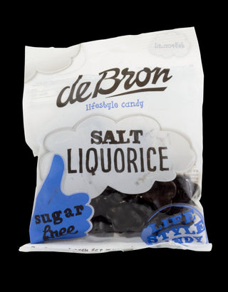 DeBron Salty Licorice  GF& SF 100g - Dutchy's European Market