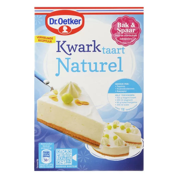 Dr.Oetker Quark Plain Cake Mix with Crust 440g - Dutchy's European Market