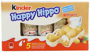 Ferrero Happy Hippo Milk & Hazelnut (5 x 20.7g) - Dutchy's European Market