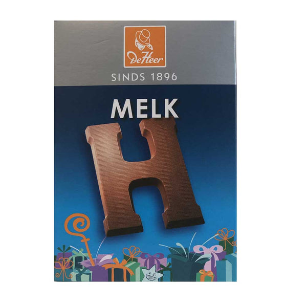 De Heer Milk Chocolate Letters 65 g - Dutchy's European Market