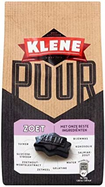 Klene Pure Sweet Licorice 180g - Dutchy's European Market