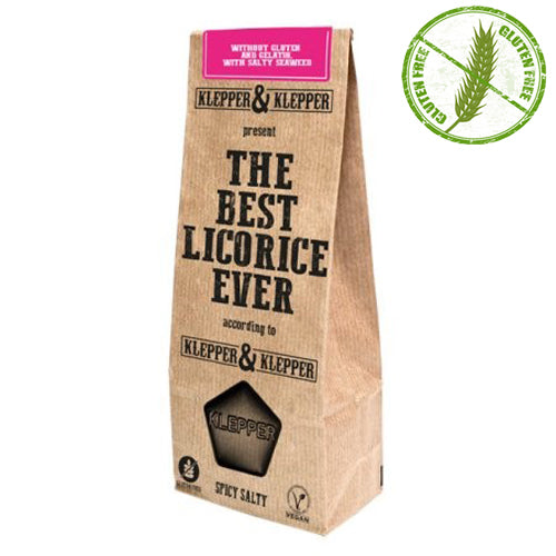 Klepper & Klepper Salty Seaweed Licorice 200g - Dutchy's European Market