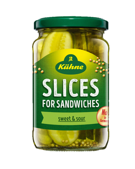 Kuehne Sandwich Slices 340ml - Dutchy's European Market