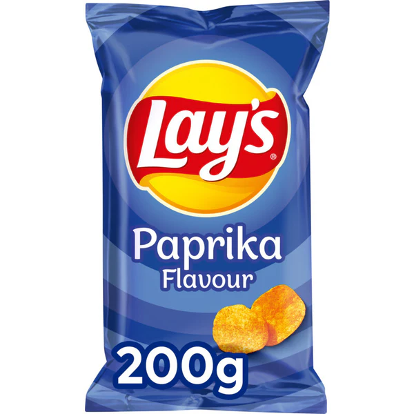 Lay's Paprika Chips 200g | Dutchy's European Market