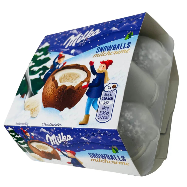 Milka Chocolate Snow Balls Milk 112g