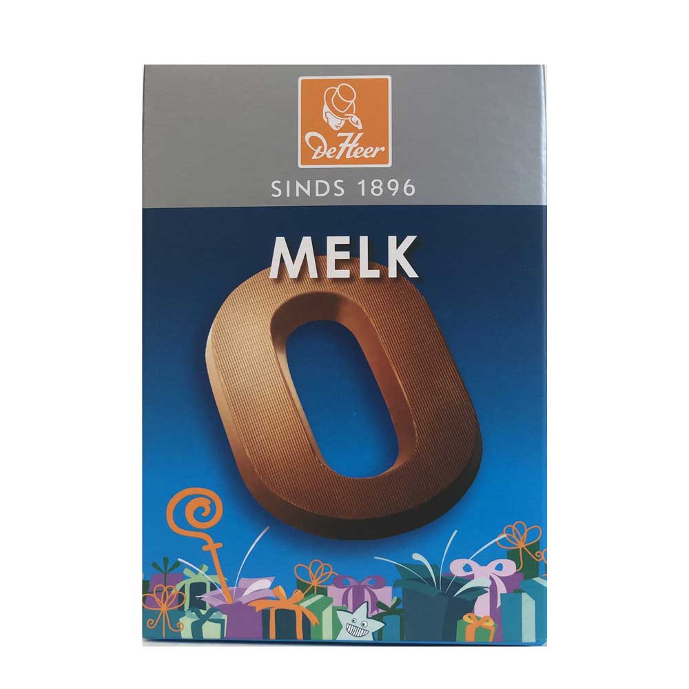 De Heer Milk Chocolate Letters 65 g - Dutchy's European Market