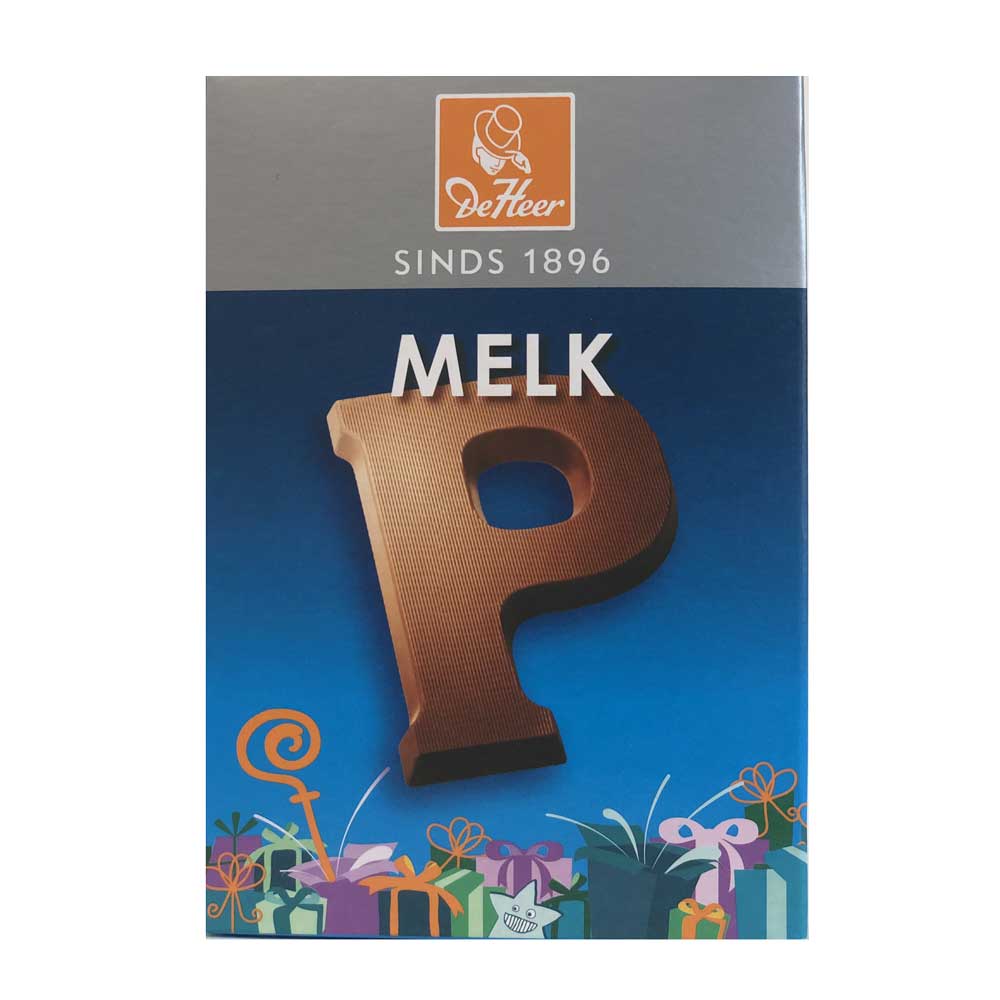 De Heer Milk Chocolate Letters 65 g - Dutchy's European Market