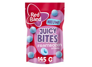 Red Band Raspberry Juicy Bites 145g - Dutchy's European Market
