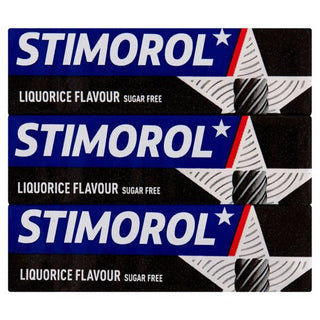 Stimorol Licorice Gum 3 Pack SF 42g