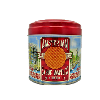 Stroopwafel Tin Amsterdam Color - Dutchy's European Market