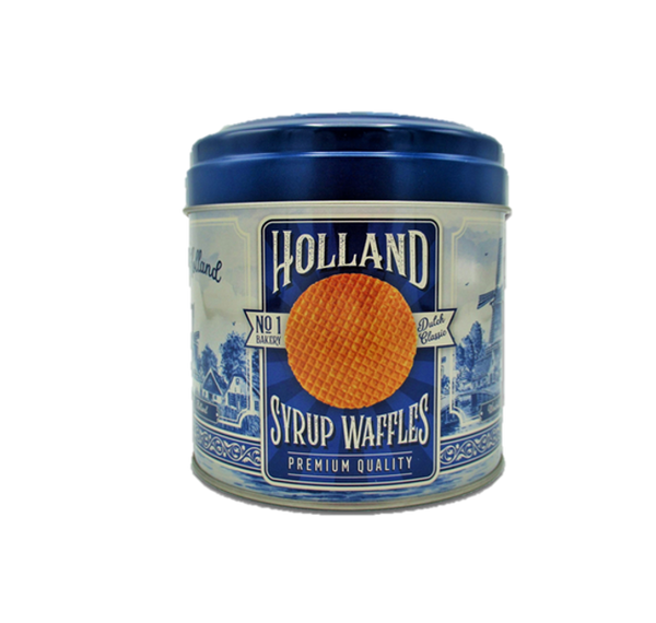 Stroopwafel Tin Delfts Blue - Dutchy's European Market