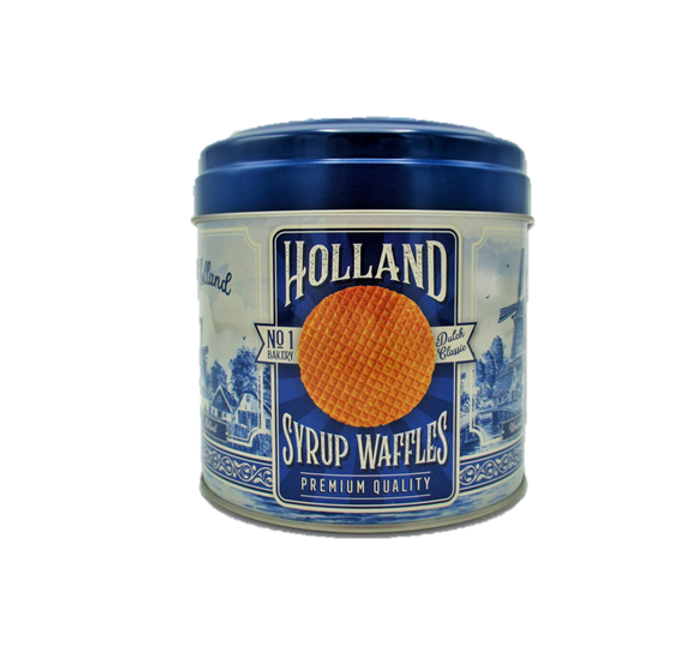 Stroopwafel Tin Delfts Blue - Dutchy's European Market