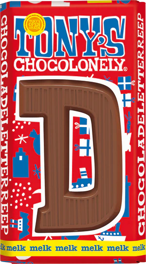 Buy d Tony&#39;s Chocolonely Chocolate Letters 180g