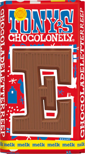 Buy e Tony&#39;s Chocolonely Chocolate Letters 180g