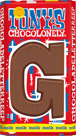 Buy g Tony&#39;s Chocolonely Chocolate Letters 180g