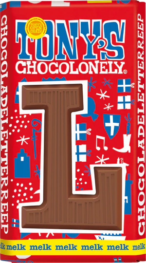 Buy l Tony&#39;s Chocolonely Chocolate Letters 180g