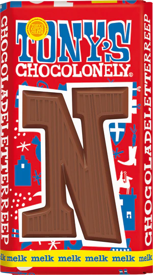 Buy n Tony&#39;s Chocolonely Chocolate Letters 180g