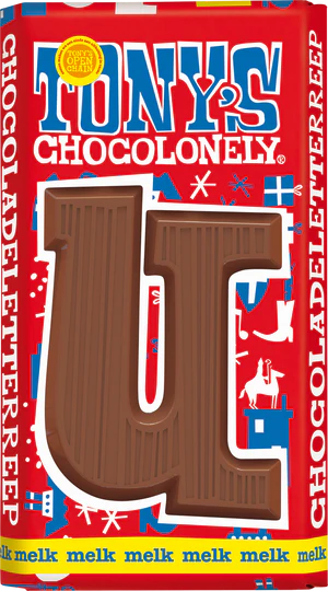 Buy u Tony&#39;s Chocolonely Chocolate Letters 180g