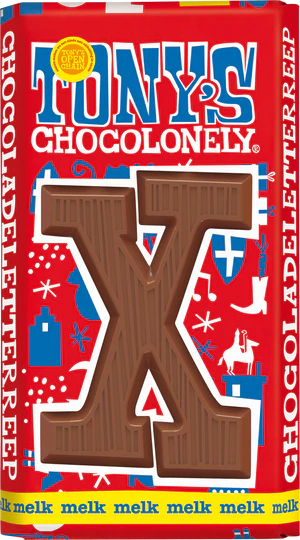 Acheter x Tony&#39;s Chocolonely Chocolate Letters 180g