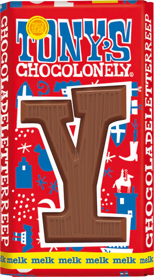 Tony's Chocolonely Chocolate Letters 180g