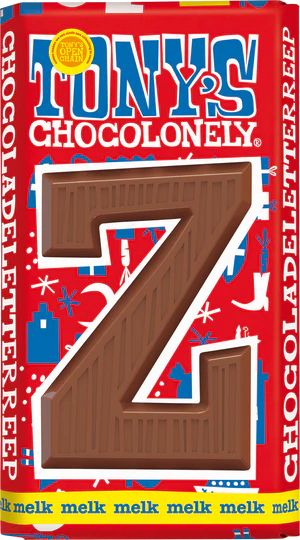 Tony's Chocolonely Chocolate Letters 180g