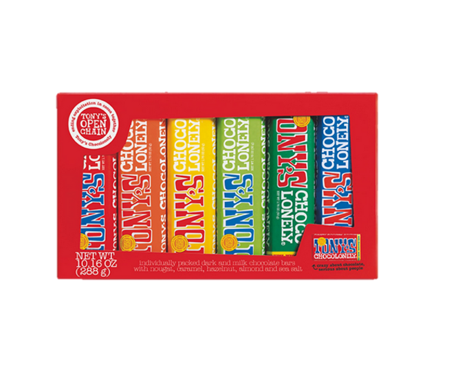 Tony's Chocolonely Bars Tasting Pack 288g