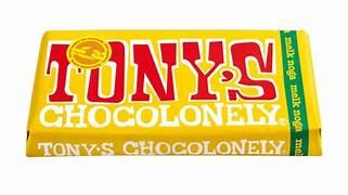 Tony's Chocolonely Bars Milk Hazelnut Crunch 180g