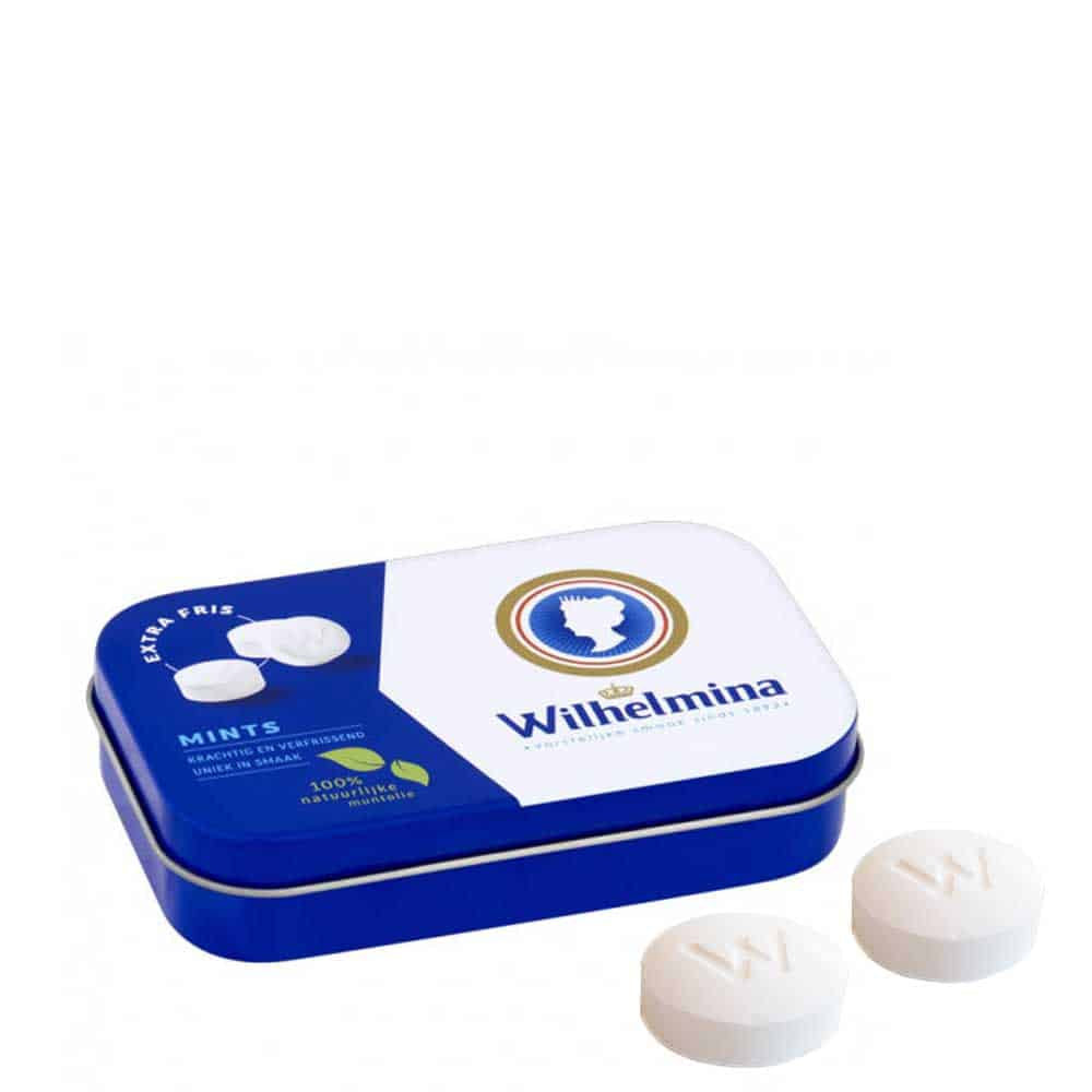 Wilhelmina Mini Soft Mints 50g Tin