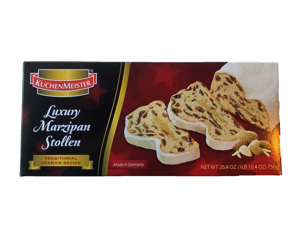 Kuchenmeister Marzipan Stollen in Box 750 g - Dutchy's European Market