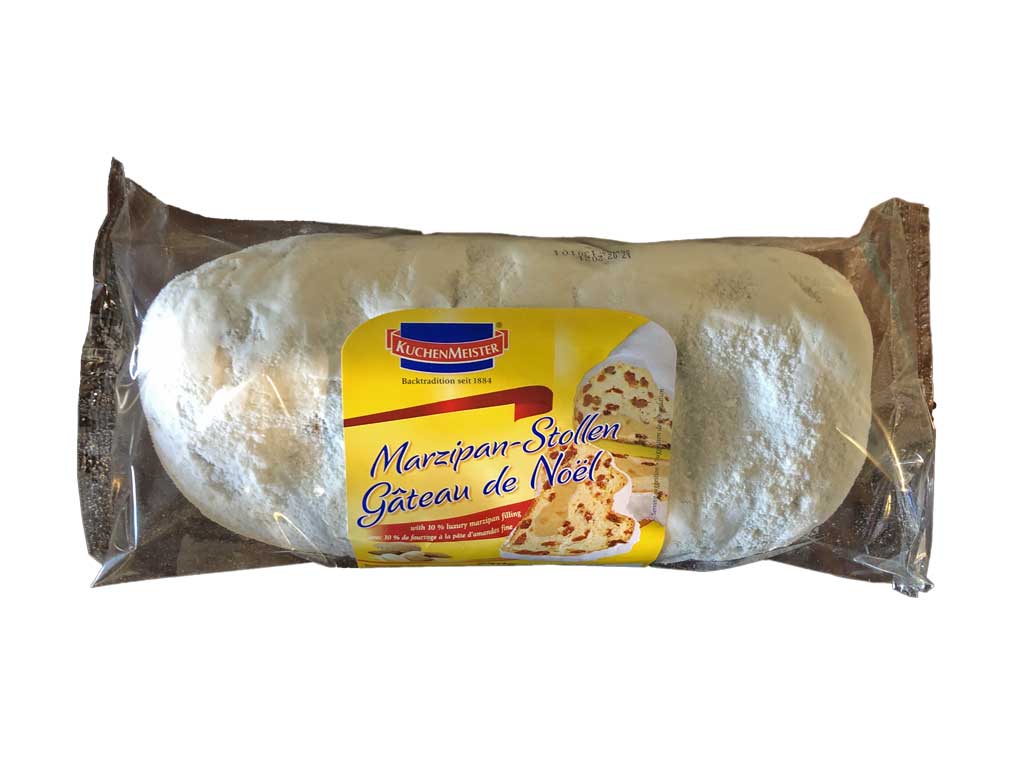 Kuchenmeister Marzipan Stollen in Cello 750 g - Dutchy's European Market