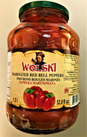 Wolski Marinated Red Peppers 1.5L - Dutchy's European Market
