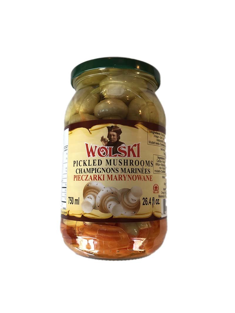 Wolski Marinated Mushrooms 796ml - Dutchy's European Market