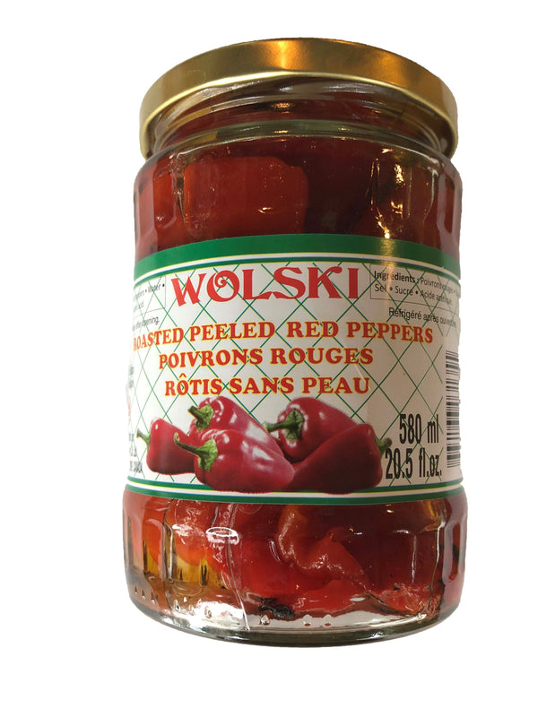 Wolski Roasted Red Peppers 580ml - Dutchy's European Market